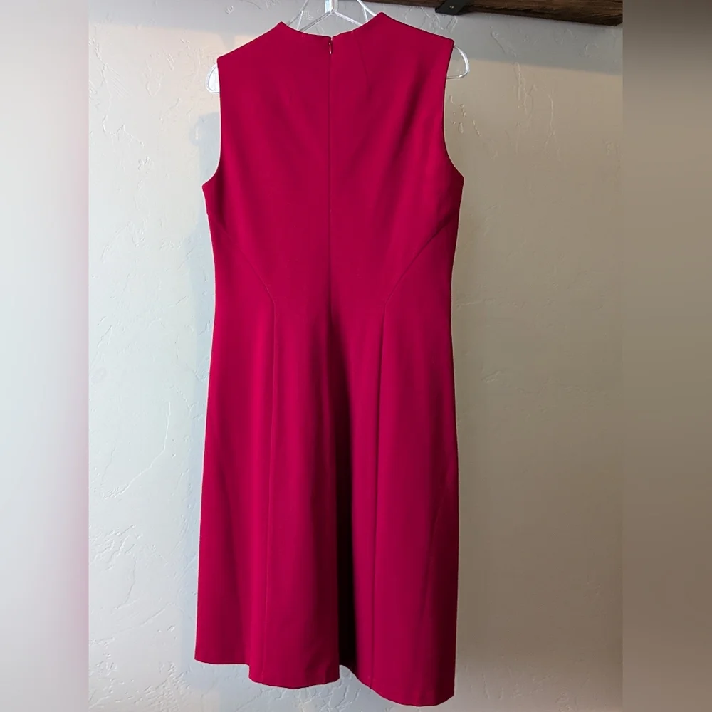 Lafayette 148 New York Crimson Midi Dress - Picture 5 of 6
